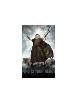 Moses Parts the Sea 11x17 Poster