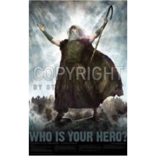 Moses Parts the Sea 11x17 Poster Moses Parts the Sea 11x17 Poster