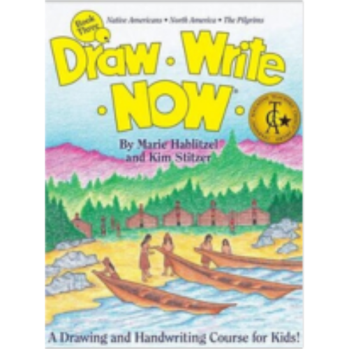 Draw Write Now #3: Native Americans, North America, The Pilgrims