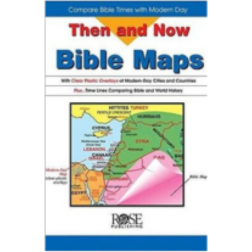 Then and Now Bible Maps - Spiral