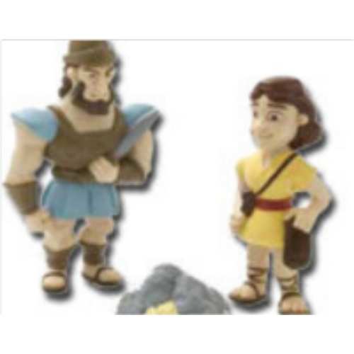 David and Goliath - Figure