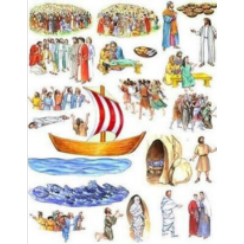 Miracles of Jesus (small) - Felt Story