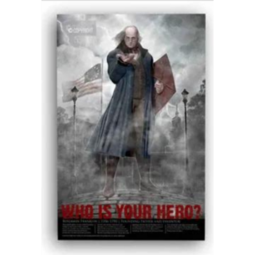 Benjamin Franklin 11x17 Poster