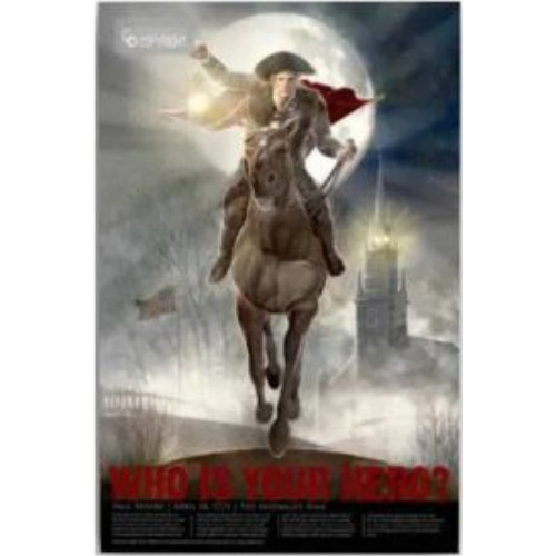 Paul Revere 11x17 Poster