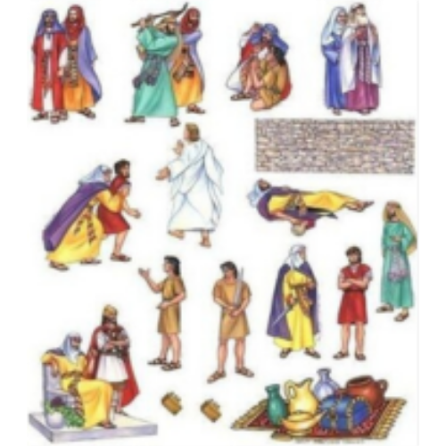 Nephi & the Brass Plates (small) Felt Story Nephi & the Brass Plates (small) Felt Story