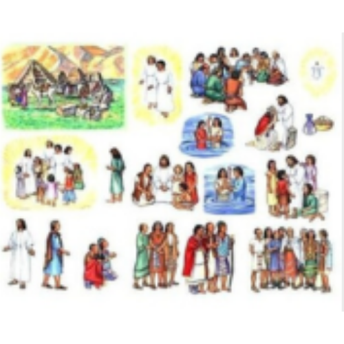 Christ in America (Small) - Felt Story