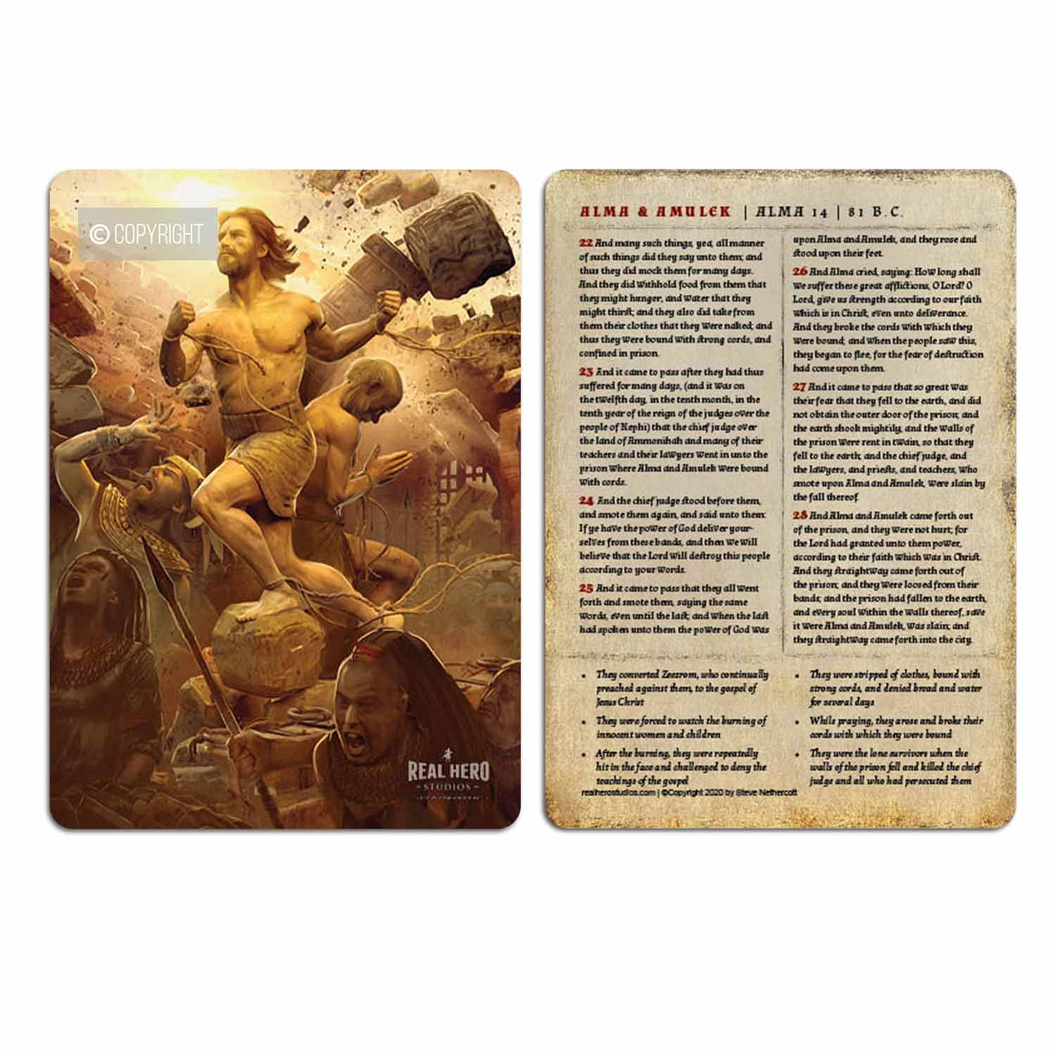 Alma & Amulek 5x7 Card Alma & Amulek 5x7 Card