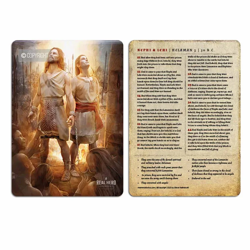 Nephi & Lehi 5x7 Card Nephi & Lehi 5x7 Card