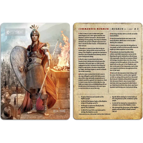 Commander Mormon 5x7 Card