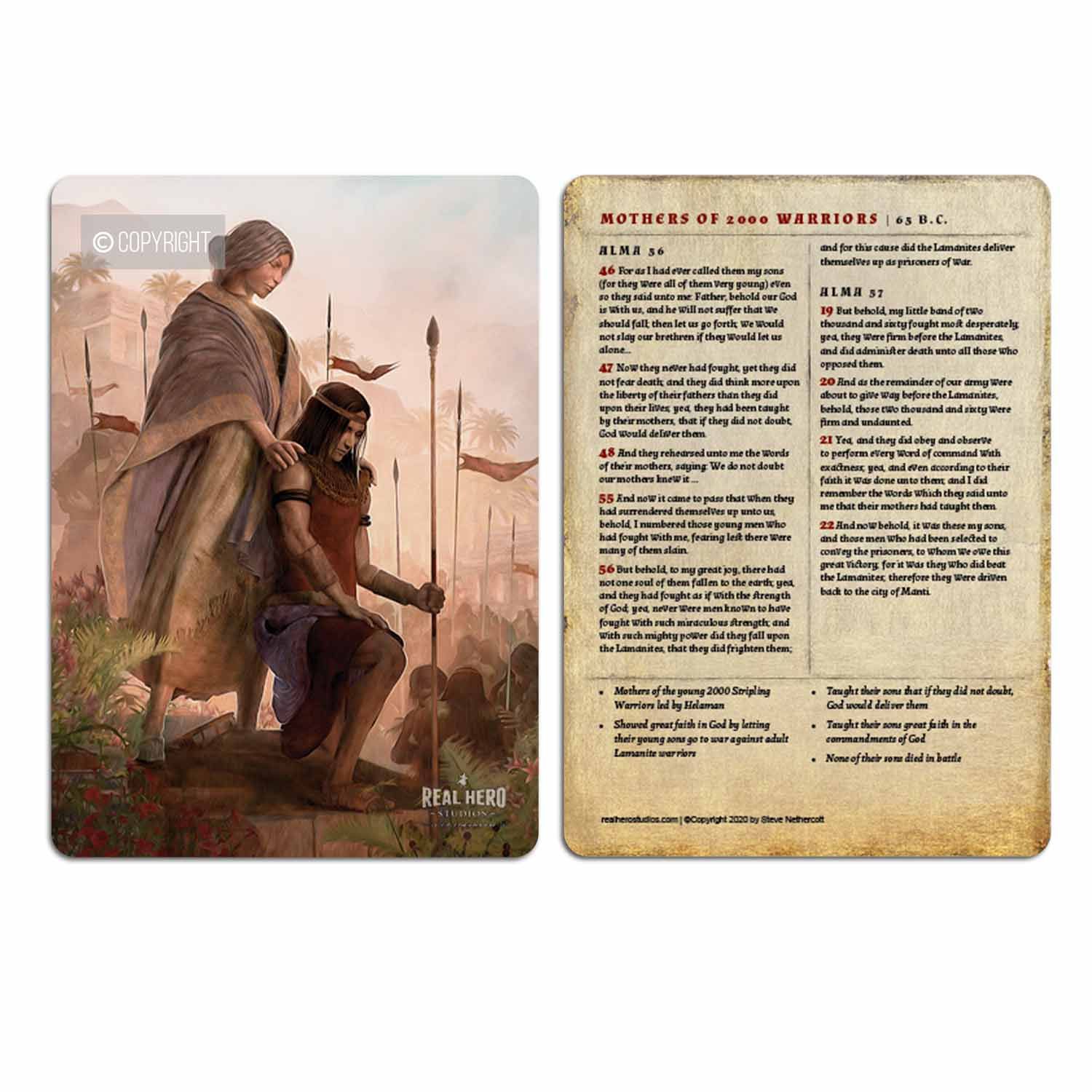 Mothers of the Stripling Warriors 5x7 Card