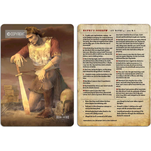 Nephi's Sorrow 5x7 Card