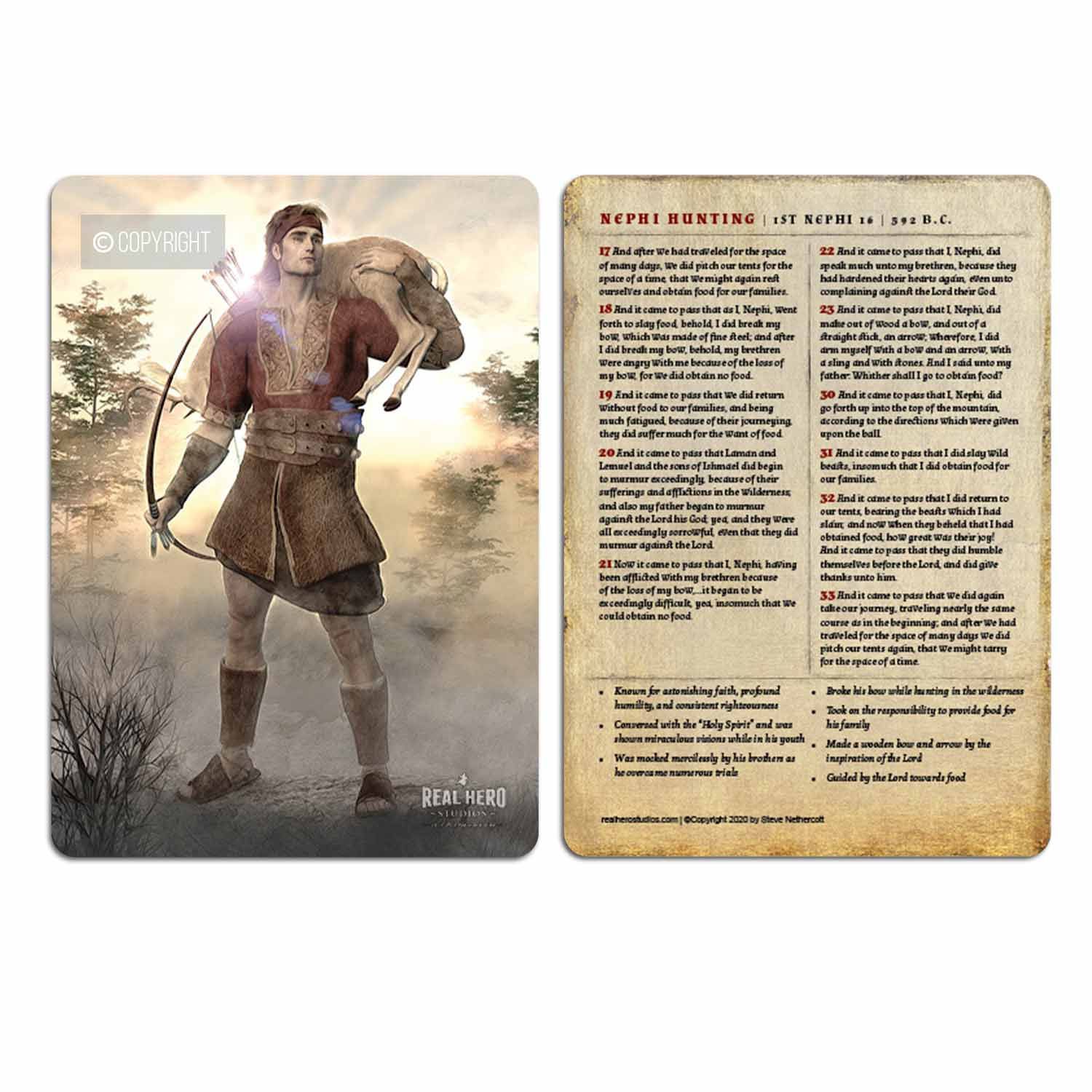 Nephi Hunting 5x7 Card