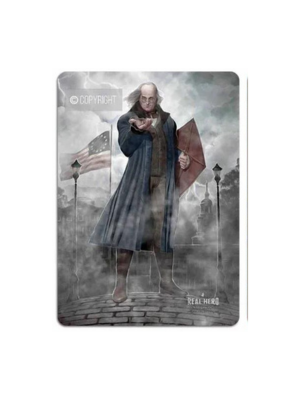 Benjamin Franklin 5x7 Card