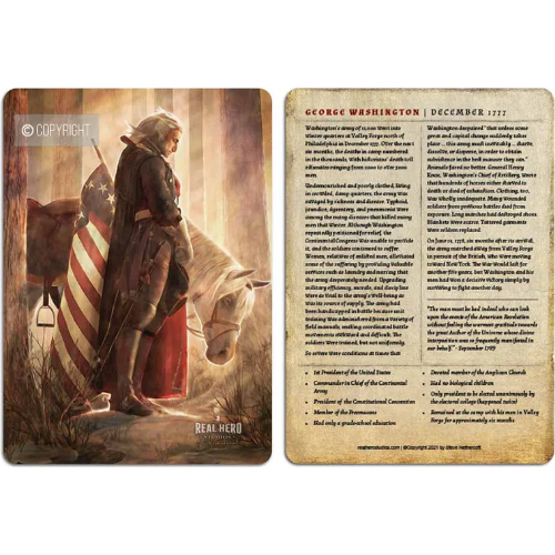 Washington's Prayer 5x7 Card
