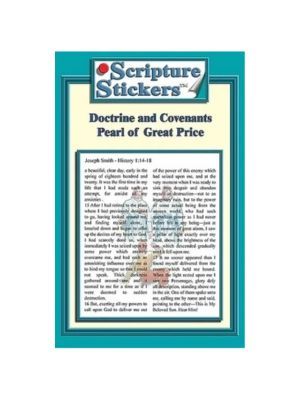 Scripture Stickers - Doctrine & Covenants/Pearl of Great Price