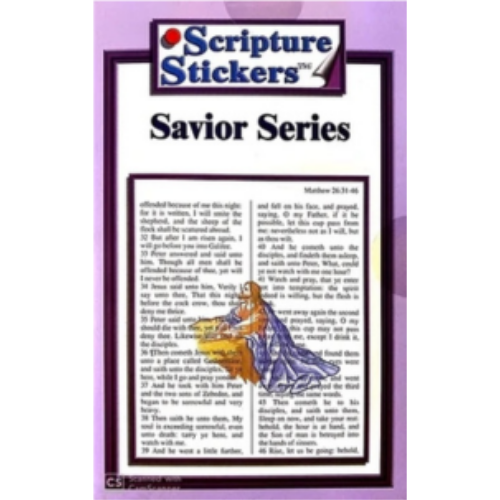 Scripture Stickers - Savior Series