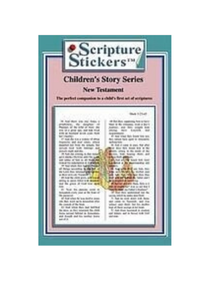 Scripture Stickers - Childrens New Testament Scripture Stickers - Childrens New Testament