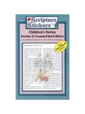 Scripture Stickers - Childrens Doctrine and Covenants/Church History