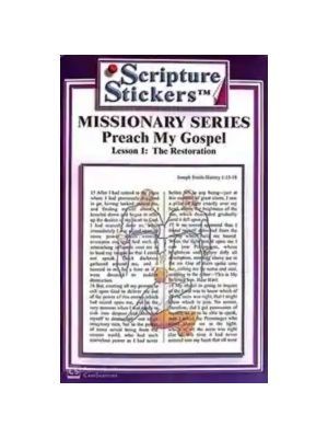 Scripture Stickers - Preach My Gospel Lesson 1
