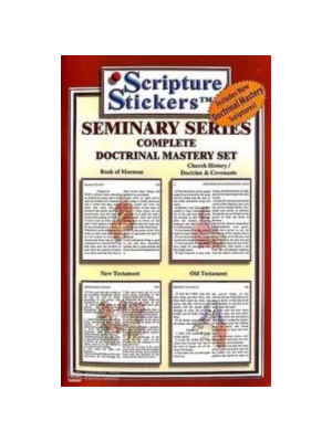 Scripture Stickers - Seminary Complete Set Scripture Stickers - Seminary Complete Set
