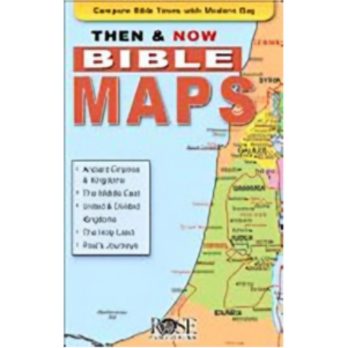 Then and Now Bible Maps - Pamphlet