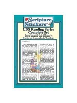 Scripture Stickers - LDS Reading Series Complete Set (Triple Combination) Scripture Stickers - LDS Reading Series Complete Set (Triple Combination)