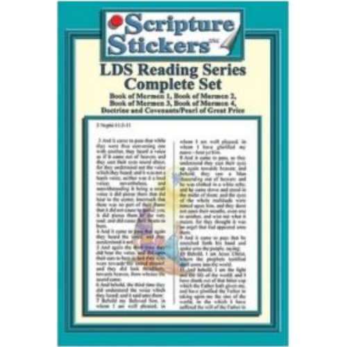 Scripture Stickers - LDS Reading Series Complete Set (Triple Combination)