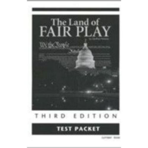Land of Fair Play (3rd Edition) Tests Land of Fair Play (3rd Edition) Tests
