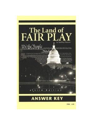 Land of Fair Play (3rd Edition) Answer Key