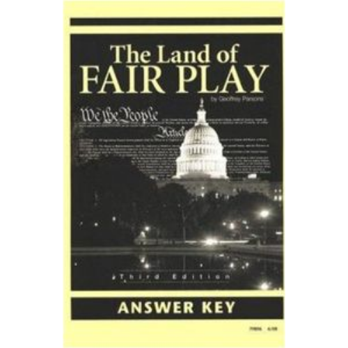 Land of Fair Play (3rd Edition) Answer Key Land of Fair Play (3rd Edition) Answer Key