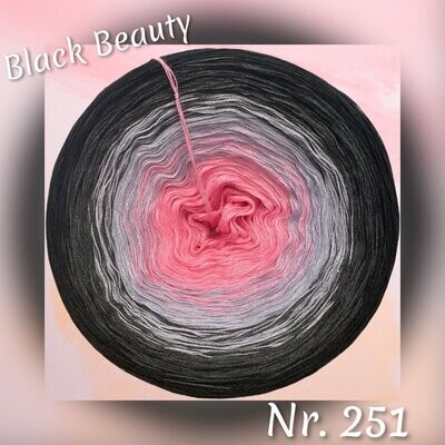 Bobbel Nr. 251 Black Beauty - 3fädig