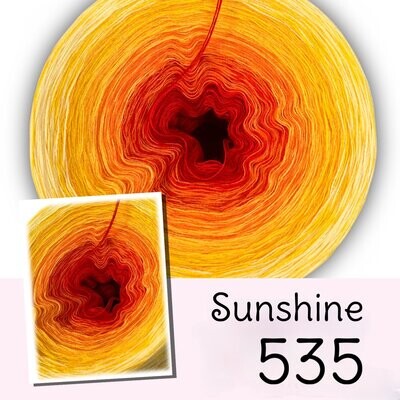 Bobbel Nr. 535 Sunshine - 3-fädig