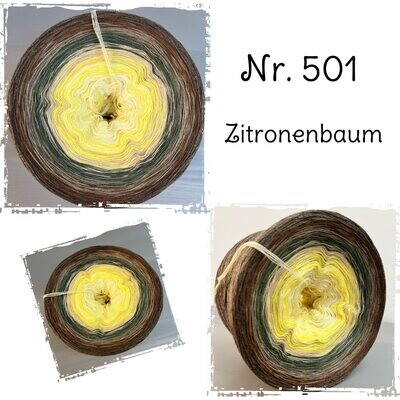 Bobbel Nr. 501 Zitronenbaum - 3-fädig