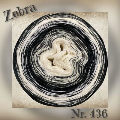 Bobbel Nr. 436 Zebra- 4-fädig