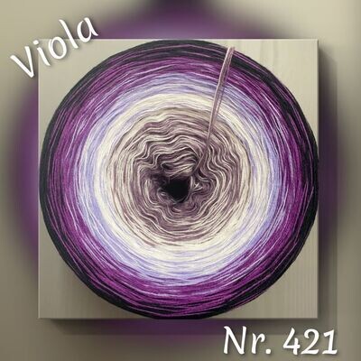 Bobbel Nr. 421 Viola- 4-fädig