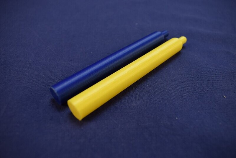 JB Gasflaschen lang gelb/ blau JB Gasflaschen lang gelb/ blau