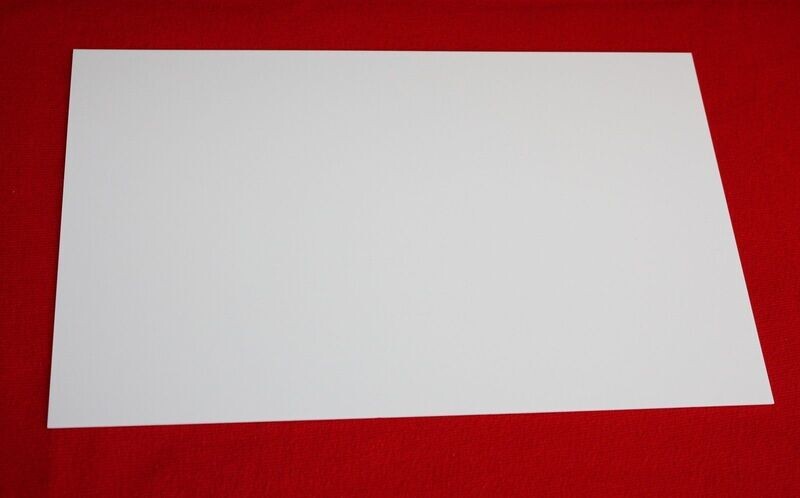0,5 mm Polystyrol 1000 x 250 mm 0,5 mm Polystyrol 1000 x 250 mm