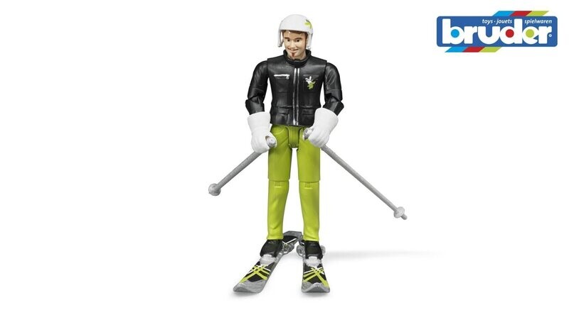 60040 Skifahrer mit Zubehör 60040 Skifahrer mit Zubehör