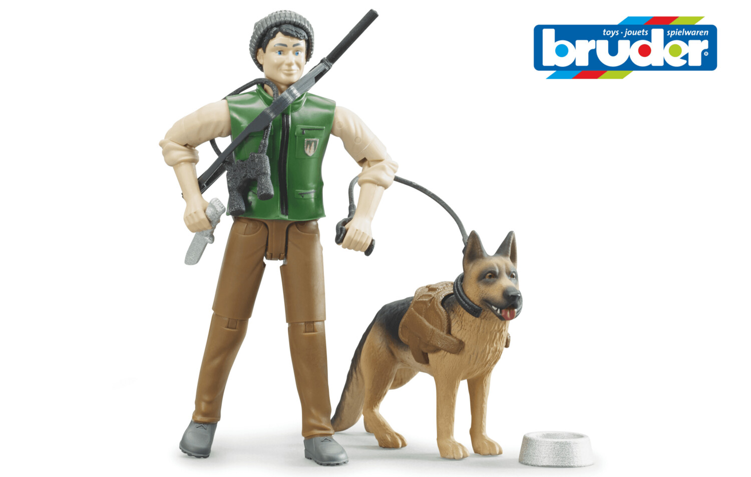 62660 Bruder bworl Förster mit Hund