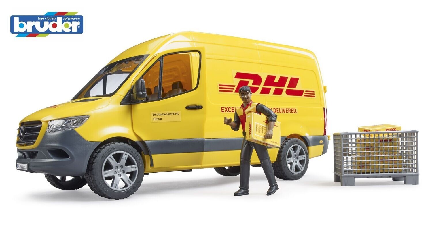 02671 MB Sprinter DHL mit Fahrer