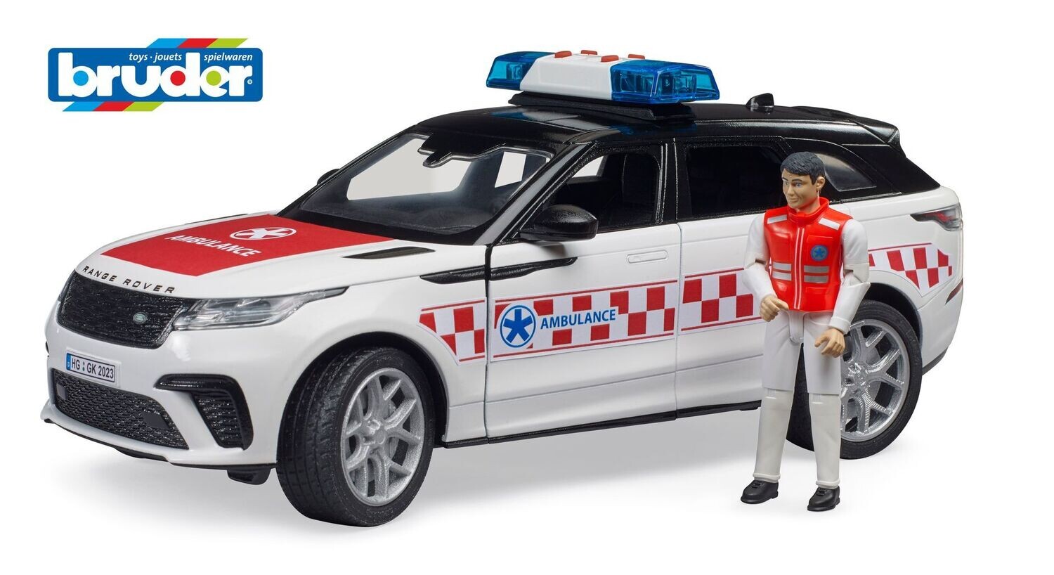 02885 Range Rover Velar Notarztfahrzeug mit Fahrer