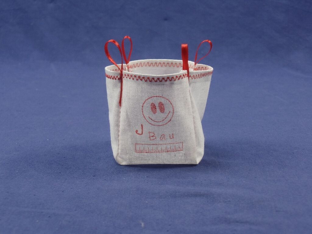 JB Big Bag weiß/ rot