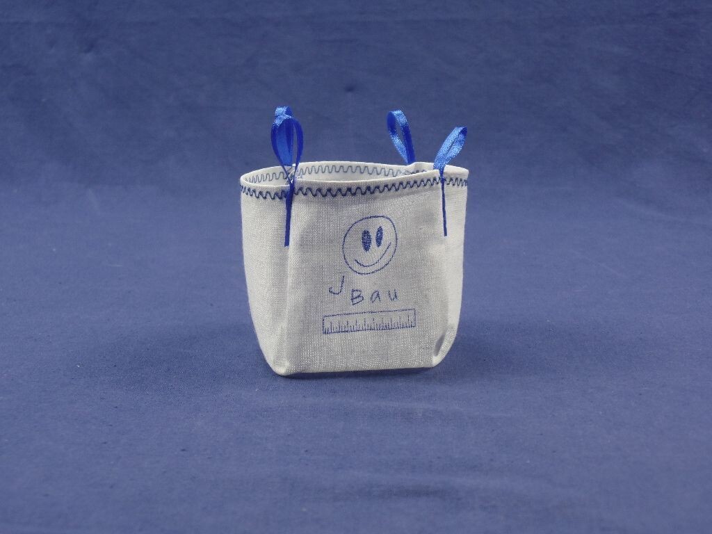 JB Big Bag weiß/ blau