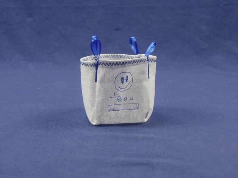 JB Big Bag weiß/ blau