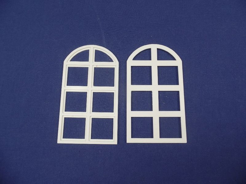 Fensterrahmen breit ohne Scheiben