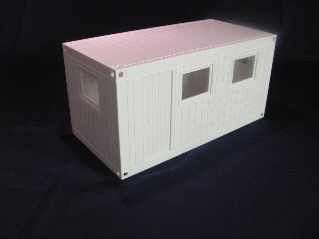 Bürocontainer im Brudermaßstab Bürocontainer im Brudermaßstab