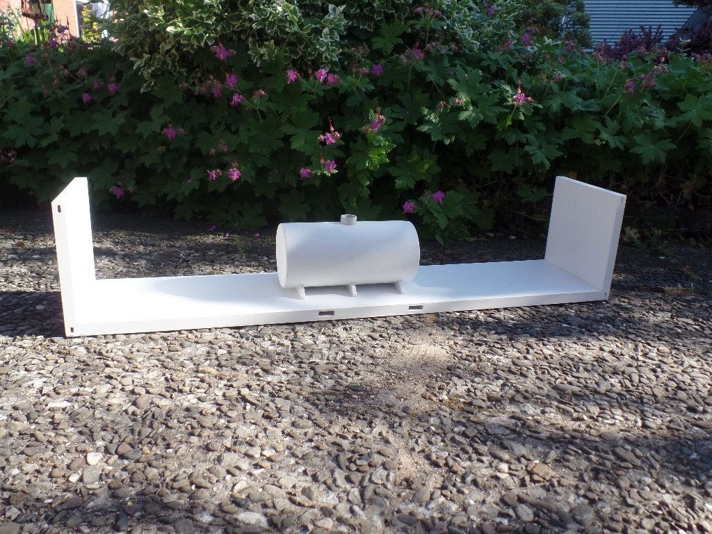 40 Fuß Flachbettcontainer mit zwei Seitenwänden