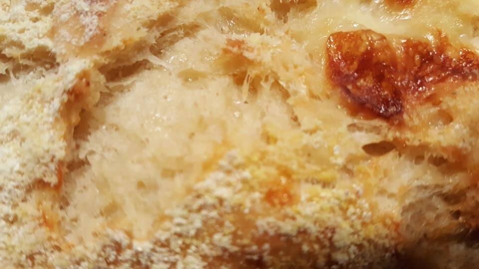 Cheesey Cheddar English Muffin Bread
