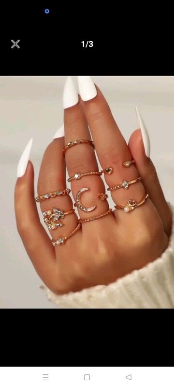 9 piece rings