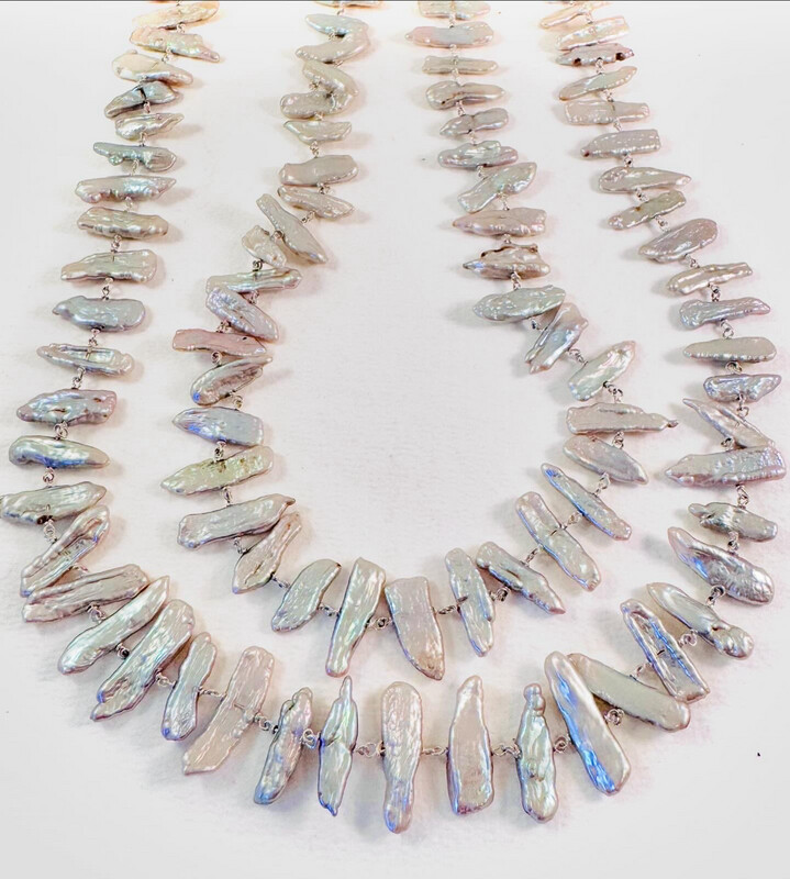 Pearl Sticks Necklace